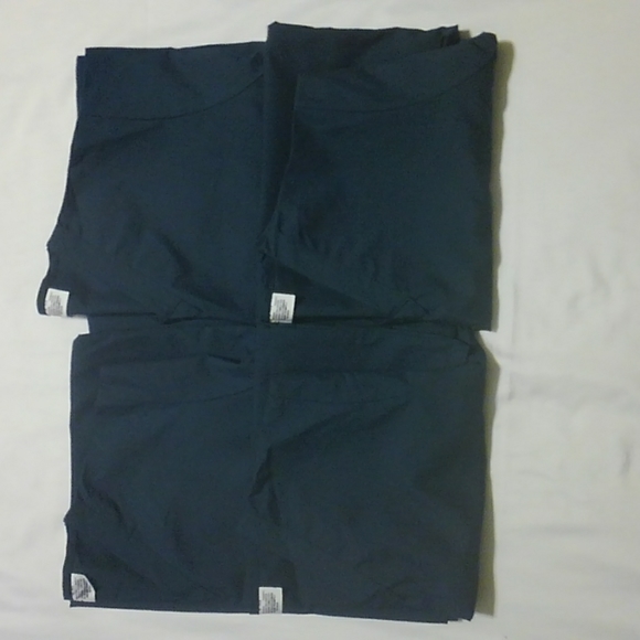 NWOT Lot of 4 PSI Blue Scrub Tops M - Picture 6 of 6